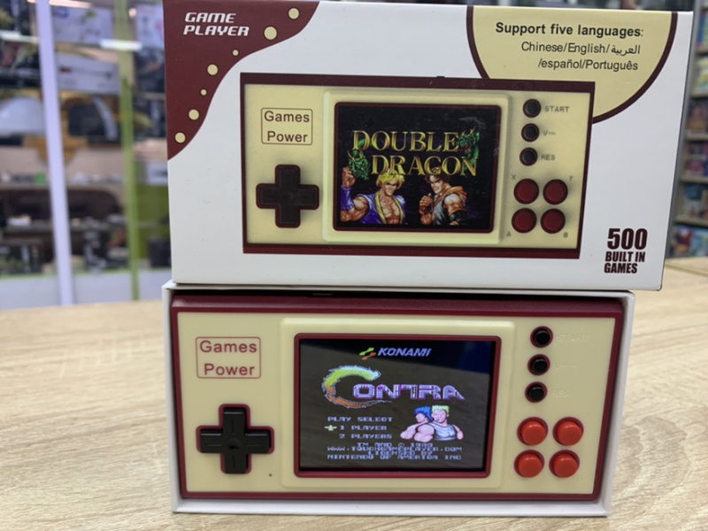 картинка Портативная игровая приставка 500-in-1 Retro 8bit от магазина 66game.ru