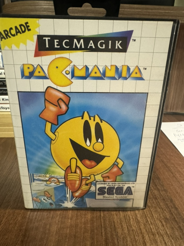 картинка Pac Mania PacMania (Sega Master System) USED  от магазина 66game.ru