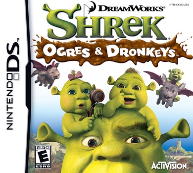 картинка Shrek Ogres and Dronkeys [NDS] NEW. Купить Shrek Ogres and Dronkeys [NDS] NEW в магазине 66game.ru