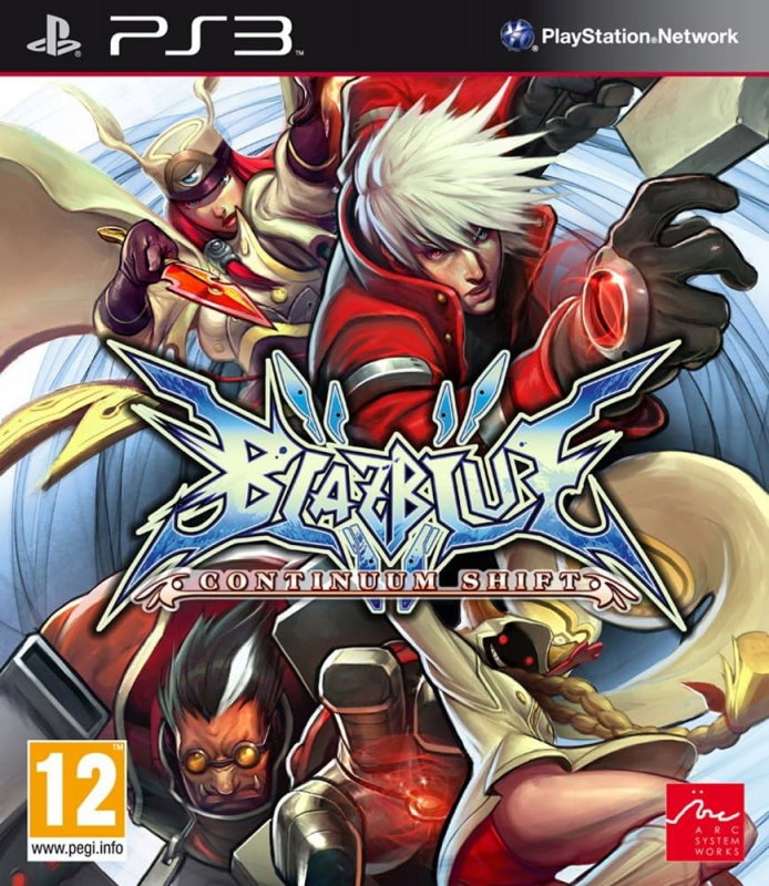 картинка BlazBlue Continuum Shift [PS3, английская версия] USED от магазина 66game.ru