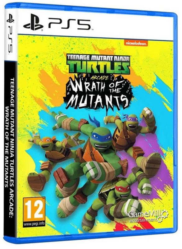 картинка Teenage Mutant Ninja Turtles: Wrath of the Mutants [PS5, английская версия] USED от магазина 66game.ru