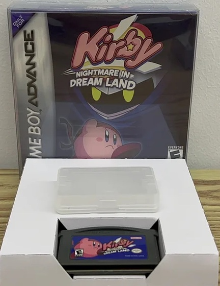 картинка Kirby - Nightmare in Dream Land  реплика в коробке [GBA]  . Купить Kirby - Nightmare in Dream Land  реплика в коробке [GBA]   в магазине 66game.ru