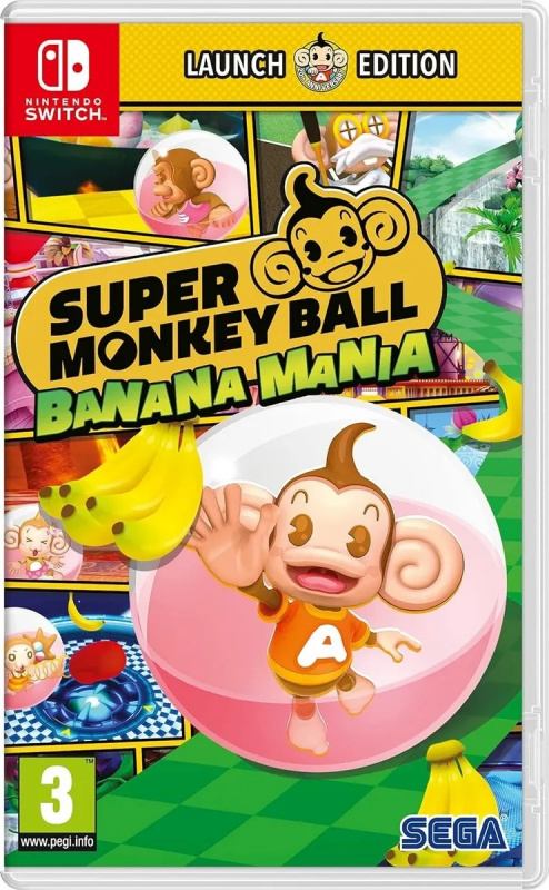 Super Monkey Ball Banana Mania [Nintendo Switch, английская версия]. Купить Super Monkey Ball Banana Mania [Nintendo Switch, английская версия] в магазине 66game.ru
