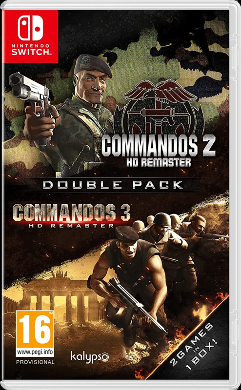 Commandos 2 and 3 HD Remaster Double Pack [Nintendo Switch, русская версия]. Купить Commandos 2 and 3 HD Remaster Double Pack [Nintendo Switch, русская версия] в магазине 66game.ru