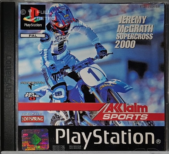 картинка Jeremy McGrath Supercross 2000 original [PS1, английская версия] USED от магазина 66game.ru