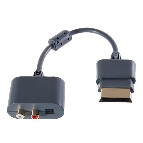 картинка Аудио переходник для Xbox 360. Купить Аудио переходник для Xbox 360 в магазине 66game.ru