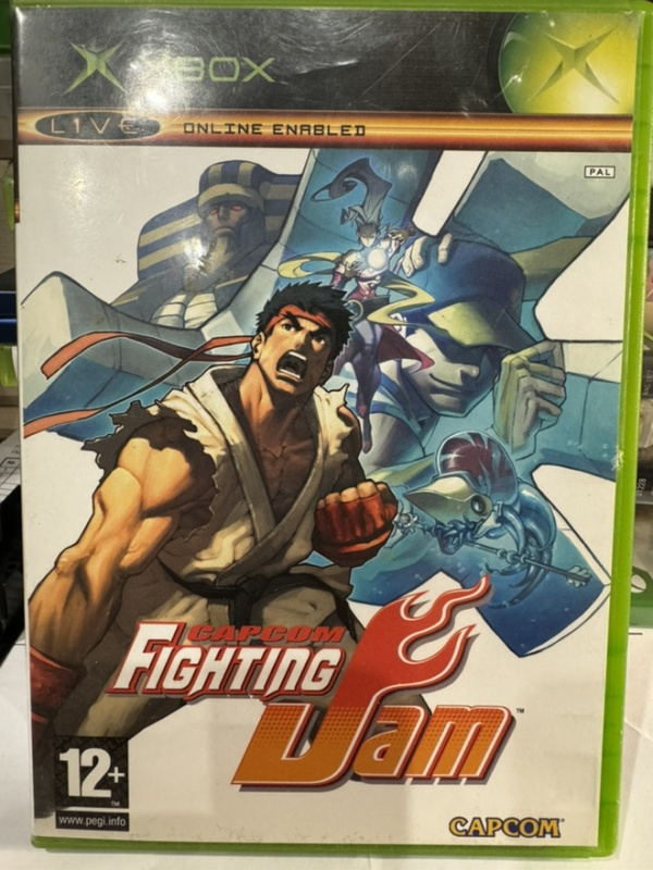 картинка Capcom Fighting Jam original [XBOX, английская версия] USED. Купить Capcom Fighting Jam original [XBOX, английская версия] USED в магазине 66game.ru