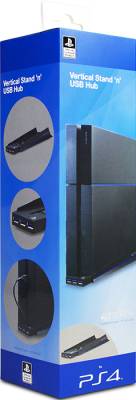 картинка Подставка для PS4 Fat с USB разветвителем на 3 порта 4gamers (4G-4181). Купить Подставка для PS4 Fat с USB разветвителем на 3 порта 4gamers (4G-4181) в магазине 66game.ru