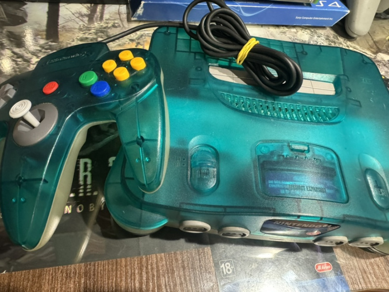 Nintendo 64 (NTSC) зелёная Japan. Купить Nintendo 64 (NTSC) зелёная Japan в магазине 66game.ru
