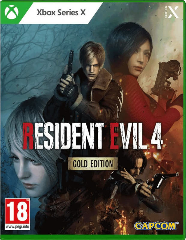 картинка Resident Evil 4 Remake Gold Edition [Xbox Series X, русская версия]. Купить Resident Evil 4 Remake Gold Edition [Xbox Series X, русская версия] в магазине 66game.ru