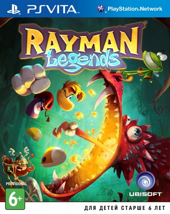 Rayman Legends [PS Vita, русская версия] USED. Купить Rayman Legends [PS Vita, русская версия] USED в магазине 66game.ru