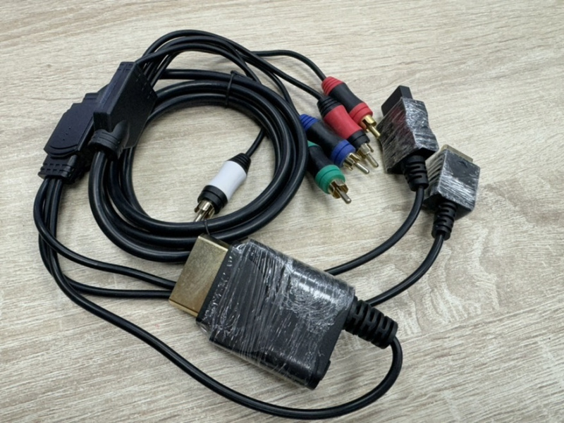 картинка Универсальный компонентный кабель XBOX 360 WII PS2. Купить Универсальный компонентный кабель XBOX 360 WII PS2 в магазине 66game.ru