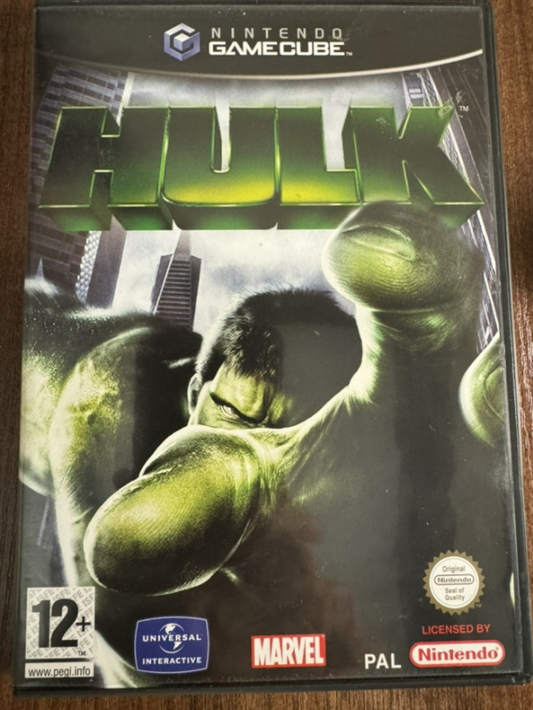 картинка The Hulk PAL (GameCube) USED  от магазина 66game.ru