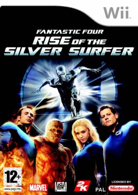 картинка Fantastic Four: Rise of the Silver Surfer [Wii]. Купить Fantastic Four: Rise of the Silver Surfer [Wii] в магазине 66game.ru