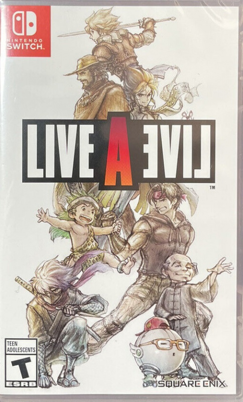 Live A Live [Nintendo Switch, английская версия] USED. Купить Live A Live [Nintendo Switch, английская версия] USED в магазине 66game.ru