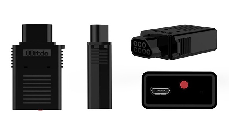 картинка 8bitdo Bluetooth ретро приемник адаптер для NES консоли. Купить 8bitdo Bluetooth ретро приемник адаптер для NES консоли в магазине 66game.ru