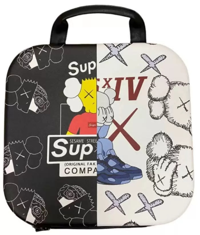 картинка Сумка Storage Kaws Sesame Street для Nintendo Switch/Oled. Купить Сумка Storage Kaws Sesame Street для Nintendo Switch/Oled в магазине 66game.ru