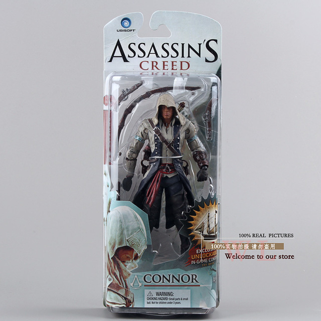 картинка Фигурка Assassin's Creed III Connor 14см. Купить Фигурка Assassin's Creed III Connor 14см в магазине 66game.ru