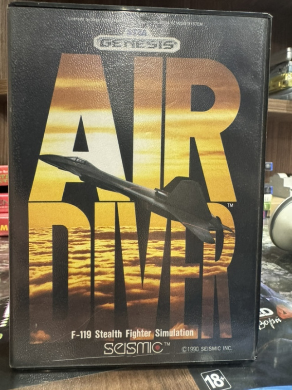 картинка Air Diver (Original) [Sega Genesis]. Купить Air Diver (Original) [Sega Genesis] в магазине 66game.ru