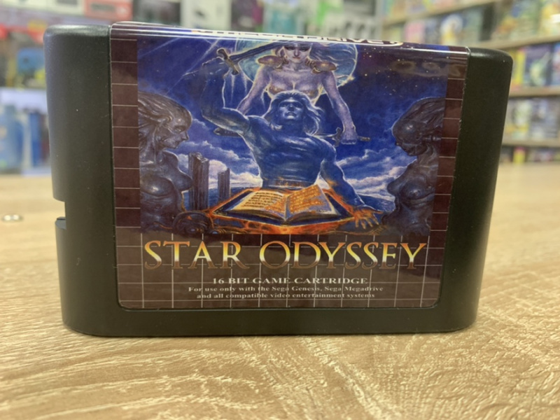 картинка Star Odyssey [английская версия][Sega] Сохранение работает.!!!. Купить Star Odyssey [английская версия][Sega] Сохранение работает.!!! в магазине 66game.ru