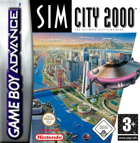 картинка Sim City 2000 (русская версия)[GBA]. Купить Sim City 2000 (русская версия)[GBA] в магазине 66game.ru