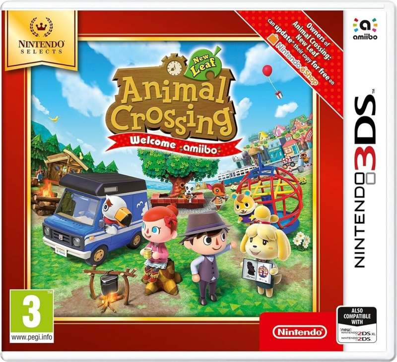 картинка Animal Crossing: New Leaf [3DS, английская версия] . Купить Animal Crossing: New Leaf [3DS, английская версия]  в магазине 66game.ru