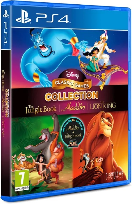 картинка Disney Classic Games: The Jungle Book, Aladdin & The Lion King (PlayStation 4, английская версия)  от магазина 66game.ru