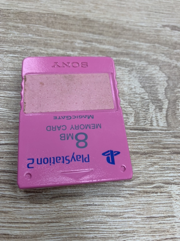 картинка Карта памяти для PS2 8 Mb оригинальная розовая. Купить Карта памяти для PS2 8 Mb оригинальная розовая в магазине 66game.ru