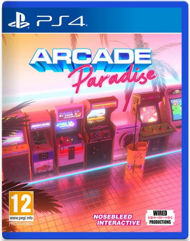 картинка Arcade Paradise [PS4, английская версия]. Купить Arcade Paradise [PS4, английская версия] в магазине 66game.ru