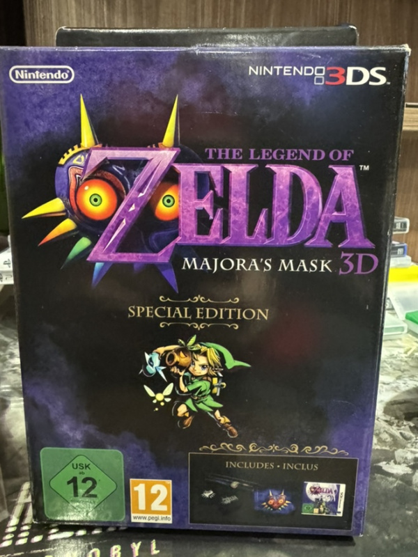 картинка The Legend of Zelda Majora's Mask 3D Limited Edition [3DS]. Купить The Legend of Zelda Majora's Mask 3D Limited Edition [3DS] в магазине 66game.ru