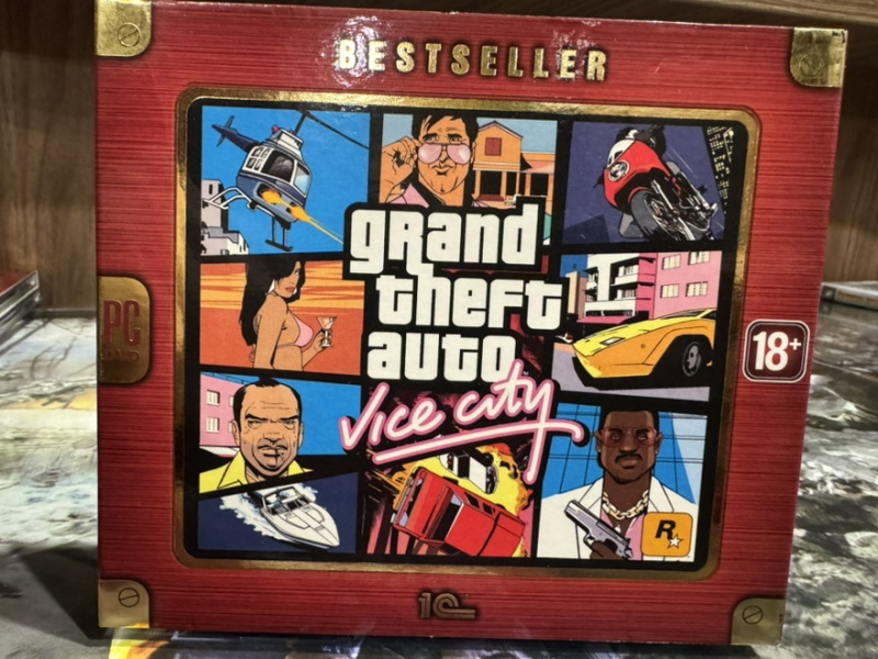 картинка Grand Theft Auto Vice City (PC) Б/У. Купить Grand Theft Auto Vice City (PC) Б/У в магазине 66game.ru