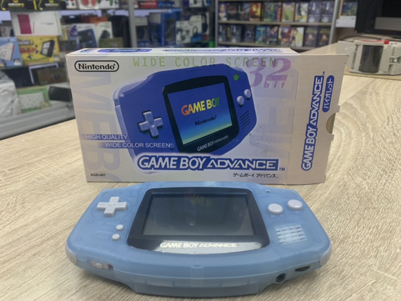 Game Boy Advance оригинал голубой новый корпус!. Купить Game Boy Advance оригинал голубой новый корпус! в магазине 66game.ru