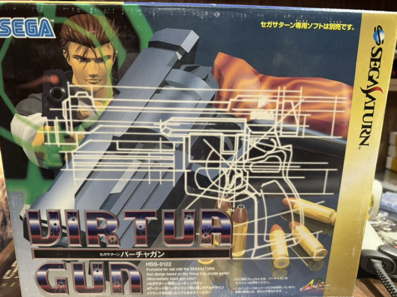 картинка Пистолет Sega Saturn VirtualGUN НОВЫЙ!. Купить Пистолет Sega Saturn VirtualGUN НОВЫЙ! в магазине 66game.ru