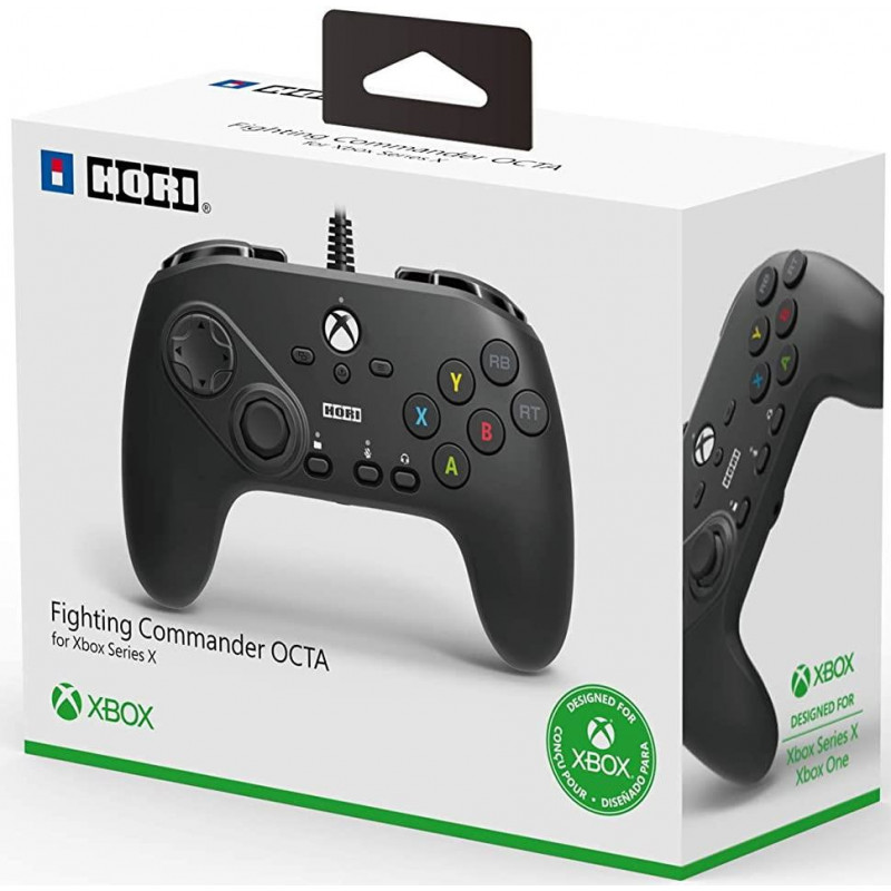 картинка Геймпад Hori Fighting Commander OCTA Xbox One/Xbox Series X/S,ПК (AB03-001U). Купить Геймпад Hori Fighting Commander OCTA Xbox One/Xbox Series X/S,ПК (AB03-001U) в магазине 66game.ru