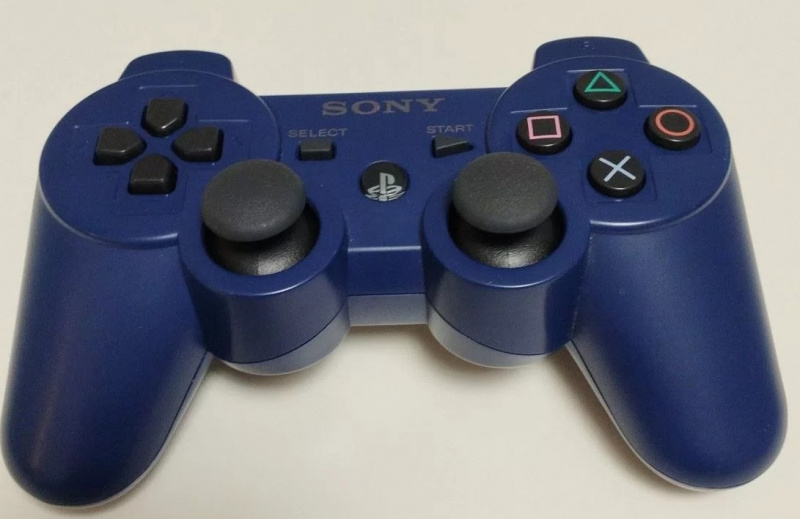 картинка PS3 джойстик blue USED. Купить PS3 джойстик blue USED в магазине 66game.ru