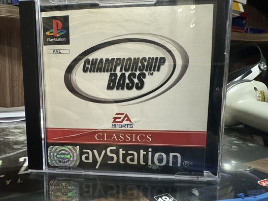 картинка Championship Bass original [PS1, английская версия] USED от магазина 66game.ru