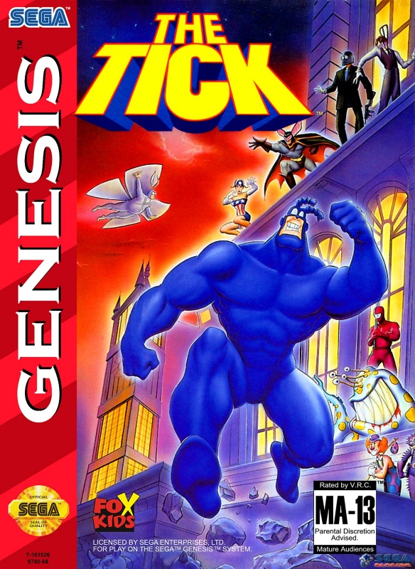 картинка Tick, The [английская версия][Sega]. Купить Tick, The [английская версия][Sega] в магазине 66game.ru