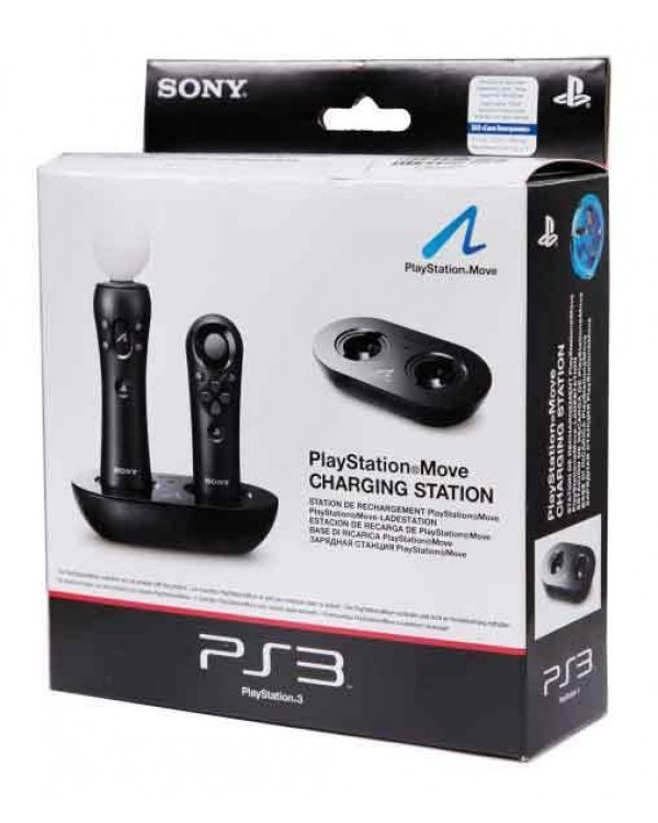 картинка Зарядная станция PlayStation Move Original [PS3]. Купить Зарядная станция PlayStation Move Original [PS3] в магазине 66game.ru