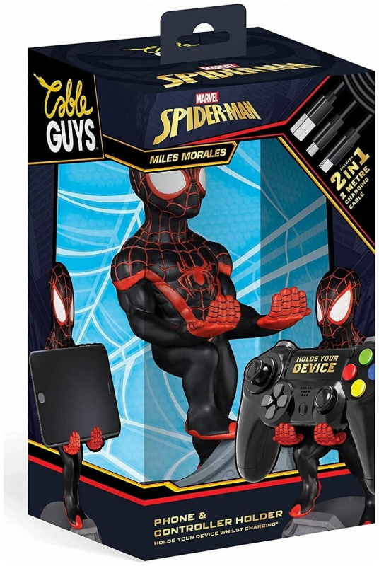 картинка Стенд для Джойстика/Телефона Cable Guys Marvel: Miles Morales 893155 от магазина 66game.ru