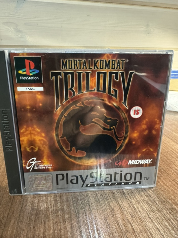 картинка Mortal Kombat Trilogy original [PS1, английская версия] USED  от магазина 66game.ru