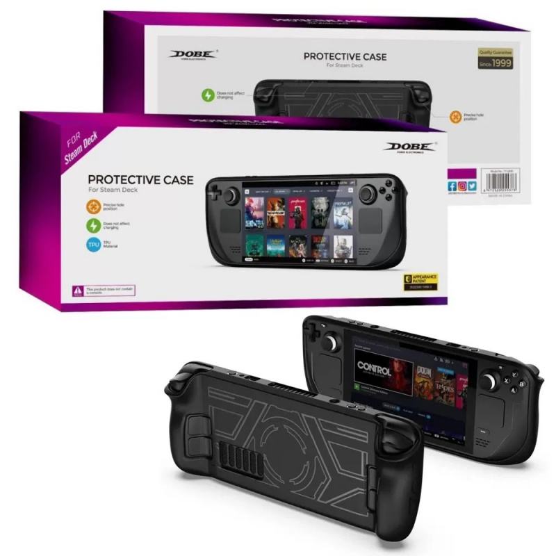 картинка Чехол для Valve Steam Deck DOBE (TY-2830). Купить Чехол для Valve Steam Deck DOBE (TY-2830) в магазине 66game.ru