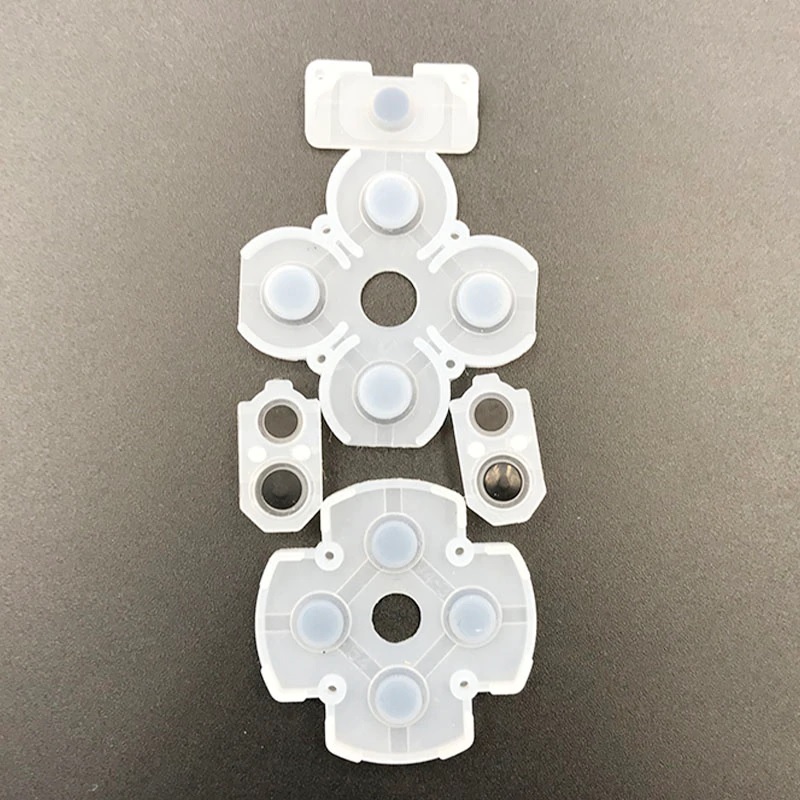 картинка Ремкомплект из мягкой силиконовой резины для джойстика PS4 JDM 050, 055 от магазина 66game.ru