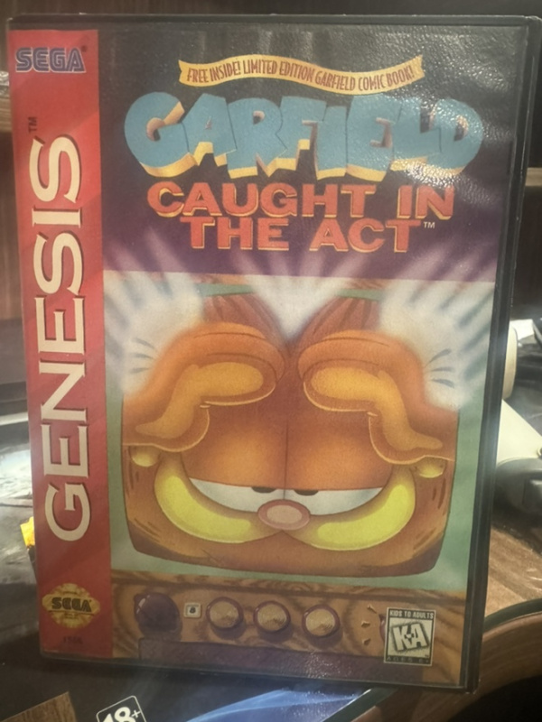 картинка Garfield (Original) [Sega Genesis] (в коробке). Купить Garfield (Original) [Sega Genesis] (в коробке) в магазине 66game.ru