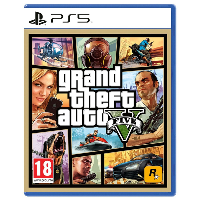 картинка Grand Theft Auto V [PS5, русские субтитры] от магазина 66game.ru