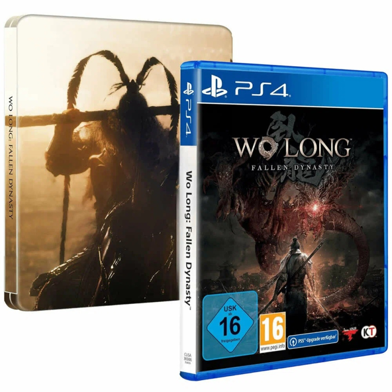 картинка Wo Long: Fallen Dynasty Steelbook Edition [PS4, русские субтитры]. Купить Wo Long: Fallen Dynasty Steelbook Edition [PS4, русские субтитры] в магазине 66game.ru