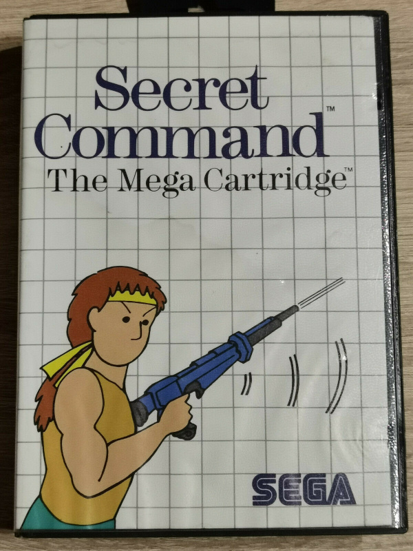 картинка Secret Command (Sega Master System) USED  от магазина 66game.ru