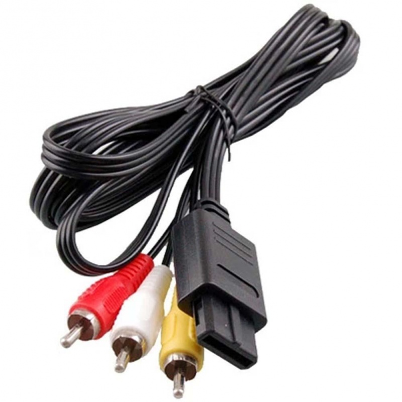 картинка AV кабель для Super Nintendo (SNES, SHVC). Купить AV кабель для Super Nintendo (SNES, SHVC) в магазине 66game.ru