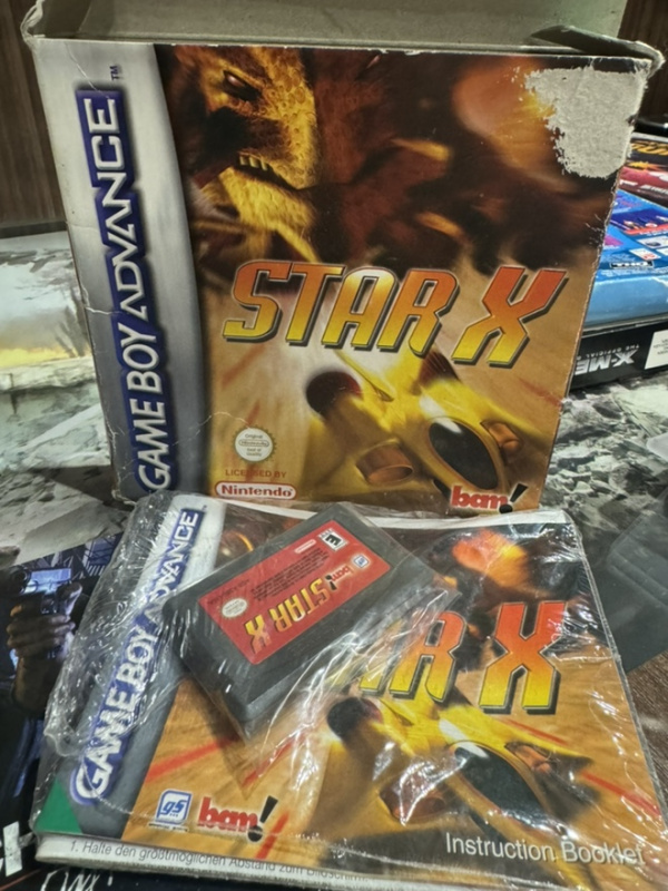 картинка Star X original [GBA] Б/У. Купить Star X original [GBA] Б/У в магазине 66game.ru