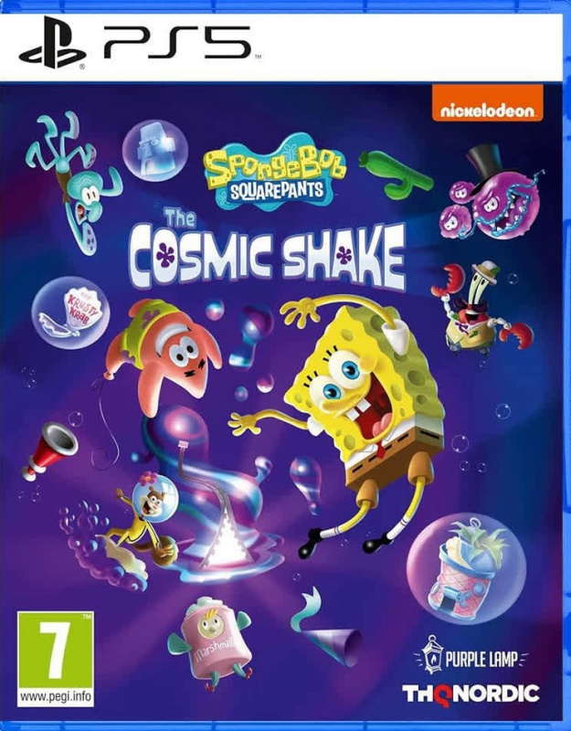 картинка SpongeBob SquarePants The Cosmic Shake [PS5, русская версия] USED от магазина 66game.ru