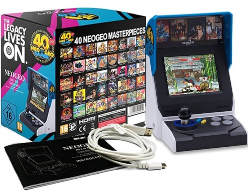 картинка SNK Neo Geo Mini оригинал (NEW) от магазина 66game.ru